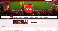 Desktop Screenshot of kopfans.com
